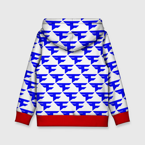 Детская толстовка Faze clan team / 3D-Красный – фото 2