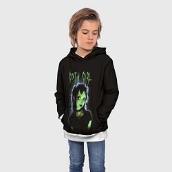 Толстовка-худи детская Goth girl - Beetlejuice, цвет: 3D-белый — фото 2
