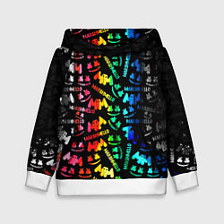 Детская толстовка Marshmello neon color
