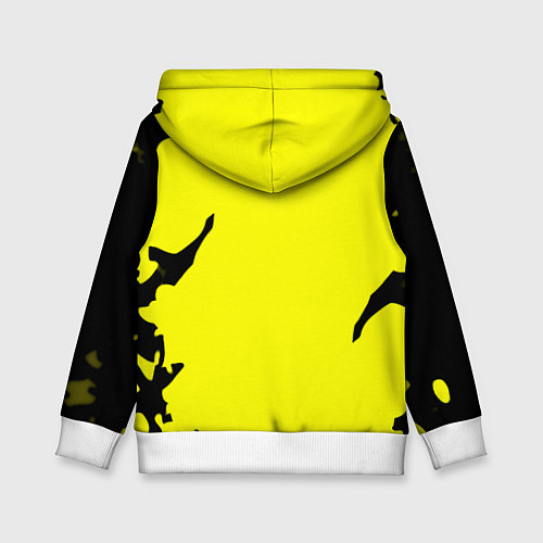 Детская толстовка PUBG краски текстура / 3D-Белый – фото 2