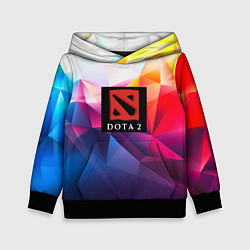 Детская толстовка DOTA geometry neon