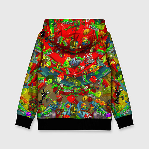 Детская толстовка Plants vs Zombies пират / 3D-Черный – фото 2