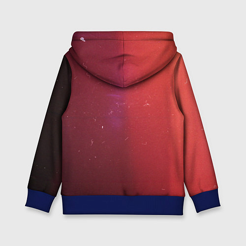 Детская толстовка Макан - певец / 3D-Синий – фото 2