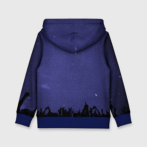 Детская толстовка Макан - Андрей Кириллович / 3D-Синий – фото 2