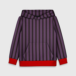 Толстовка-худи детская Узор как у Джинкс из Аркейн, цвет: 3D-красный