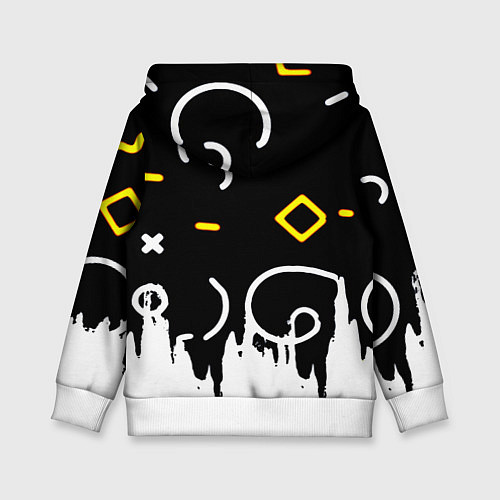 Детская толстовка Doom game pattern / 3D-Белый – фото 2
