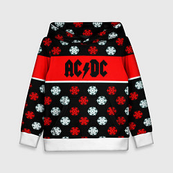 Толстовка-худи детская AC DC winter steel, цвет: 3D-белый