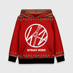 Толстовка-худи детская Stray Kids new year, цвет: 3D-черный