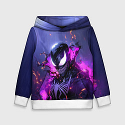 Толстовка-худи детская Neon Venom - Rain, цвет: 3D-белый