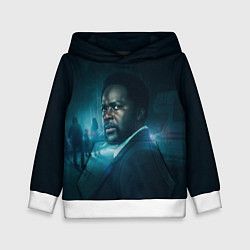 Толстовка-худи детская Извне, цвет: 3D-белый
