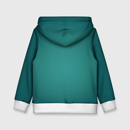 Детская толстовка Мандариновый 2025 / 3D-Белый – фото 2