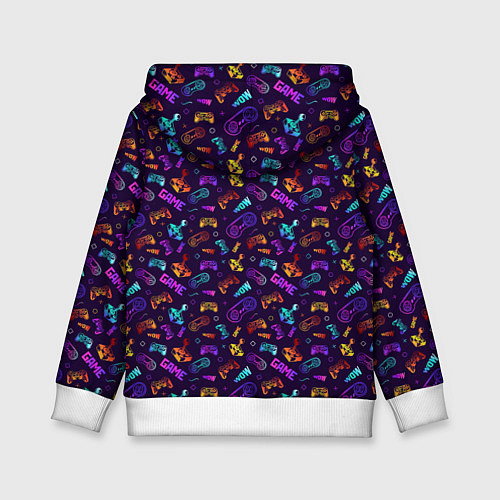 Детская толстовка Игровая атрибутика / 3D-Белый – фото 2