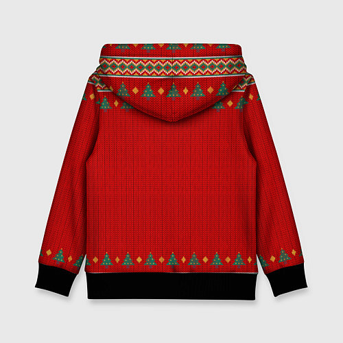 Детская толстовка West Ham new year / 3D-Черный – фото 2