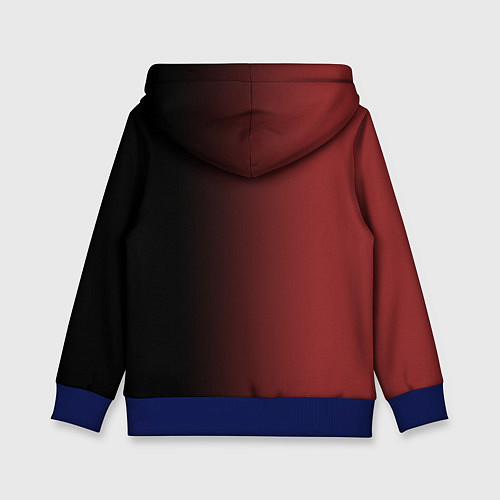 Детская толстовка Опель и череп / 3D-Синий – фото 2