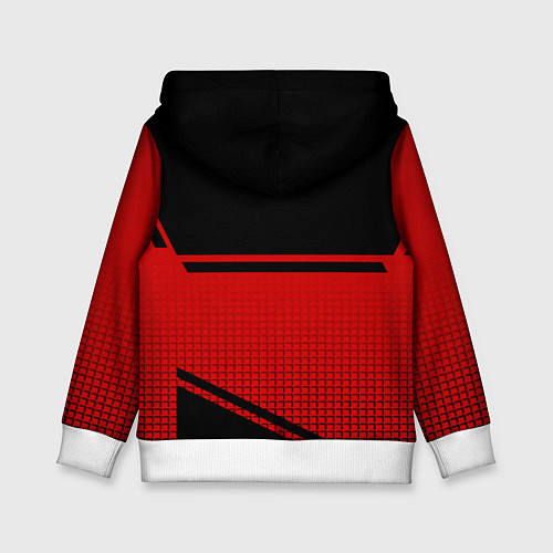 Детская толстовка Россия герб геометрия / 3D-Белый – фото 2