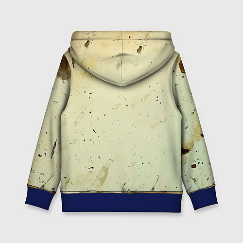 Детская толстовка Воробушек / 3D-Синий – фото 2