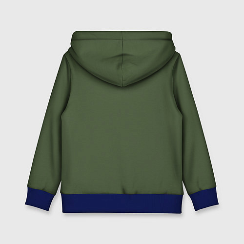 Детская толстовка Чиловый парень воин / 3D-Синий – фото 2