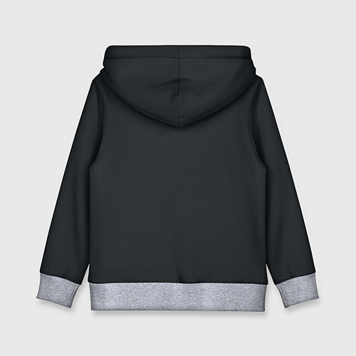 Детская толстовка Таня - красная надпись вязью / 3D-Меланж – фото 2