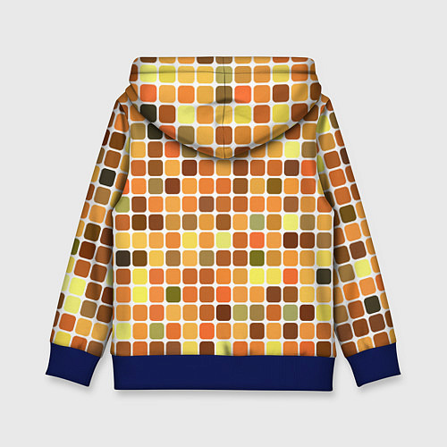 Детская толстовка Осенняя палитра / 3D-Синий – фото 2