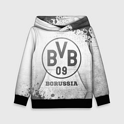 Толстовка-худи детская Borussia - white gradient, цвет: 3D-черный