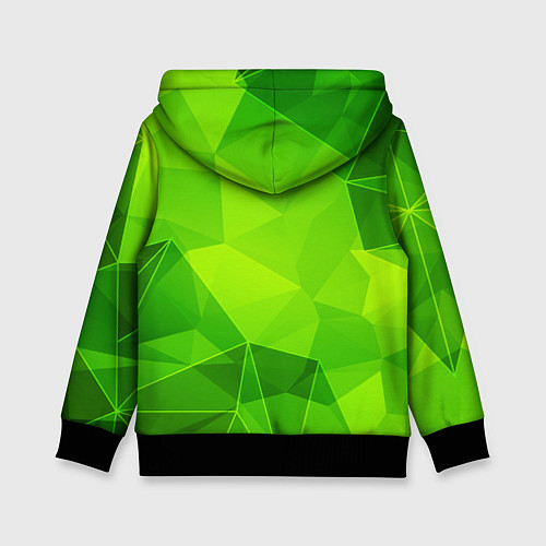 Детская толстовка JAC green poly / 3D-Черный – фото 2
