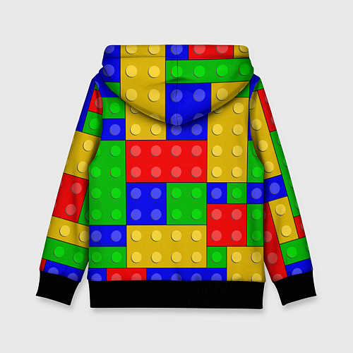 Детская толстовка Детали Лего / 3D-Черный – фото 2
