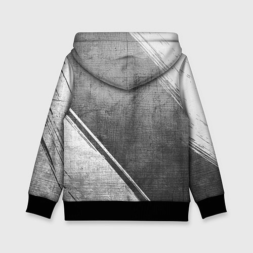 Детская толстовка FAW - grey gradient вертикально / 3D-Черный – фото 2