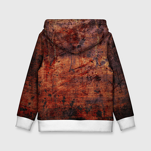 Детская толстовка Абстракция - rusty mood / 3D-Белый – фото 2