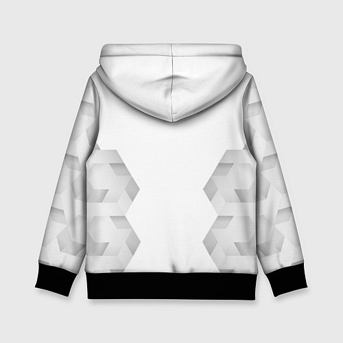 Детская толстовка Brighton white poly / 3D-Черный – фото 2