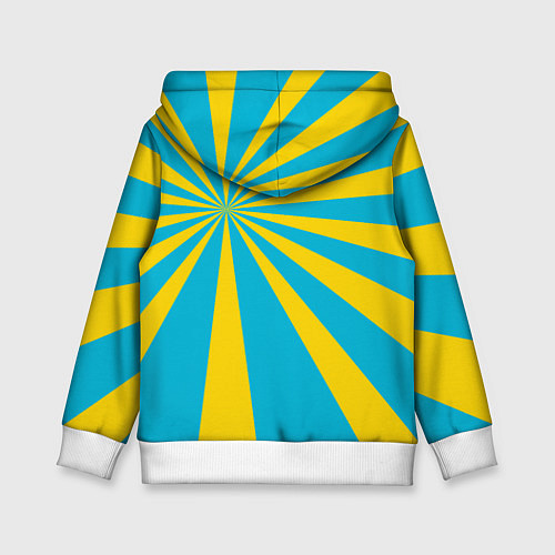 Детская толстовка Военно-воздушные силы / 3D-Белый – фото 2