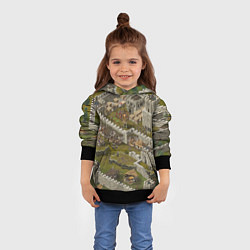 Толстовка-худи детская Stronghold Crusader Definitive Edition, цвет: 3D-черный — фото 2