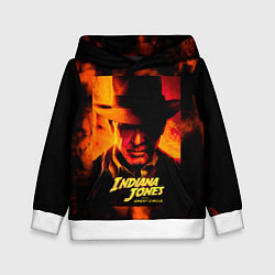 Толстовка-худи детская Indiana Jones and the Great Circle, цвет: 3D-белый