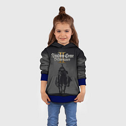 Толстовка-худи детская Kingdom come deliverance 2, цвет: 3D-синий — фото 2