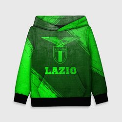 Толстовка-худи детская Lazio - green gradient, цвет: 3D-черный