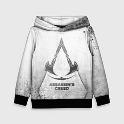Толстовка-худи детская Assassins Creed - white gradient, цвет: 3D-черный