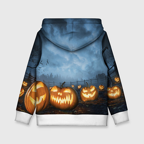 Детская толстовка Костюмы для halloween / 3D-Белый – фото 2