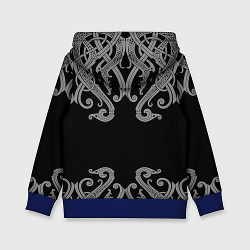 Детская толстовка Русь дружина богатыри / 3D-Синий – фото 2