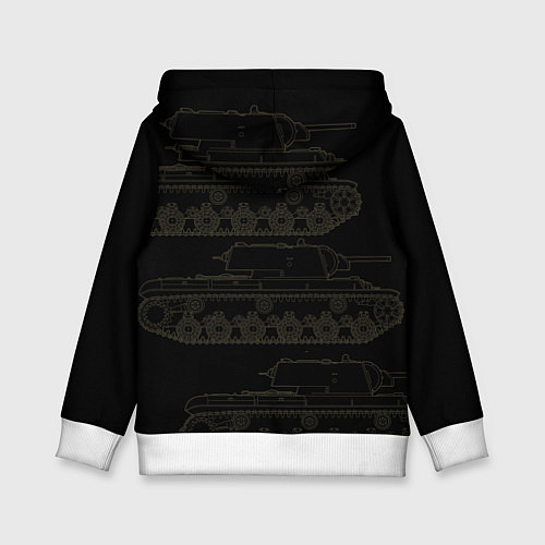 Детская толстовка Ленинград - защита города 1941-1942 / 3D-Белый – фото 2