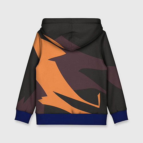 Детская толстовка Птичий астронавт / 3D-Синий – фото 2