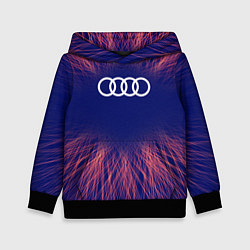 Толстовка-худи детская Audi red energy, цвет: 3D-черный