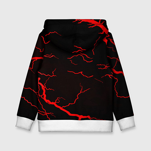 Детская толстовка BMW storm red color / 3D-Белый – фото 2