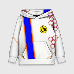 Толстовка-худи детская Borussia geometry sport, цвет: 3D-белый