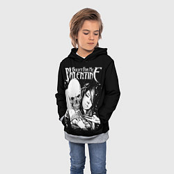 Толстовка-худи детская Bullet for my valentine black, цвет: 3D-меланж — фото 2