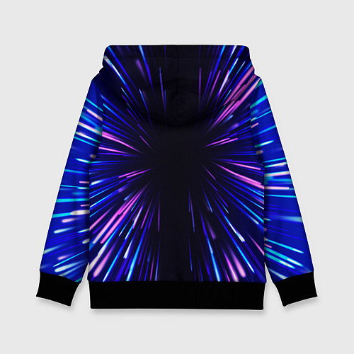 Детская толстовка Brighton neon energy / 3D-Черный – фото 2