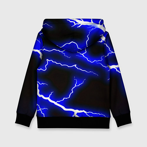 Детская толстовка Sonic storm electro / 3D-Черный – фото 2