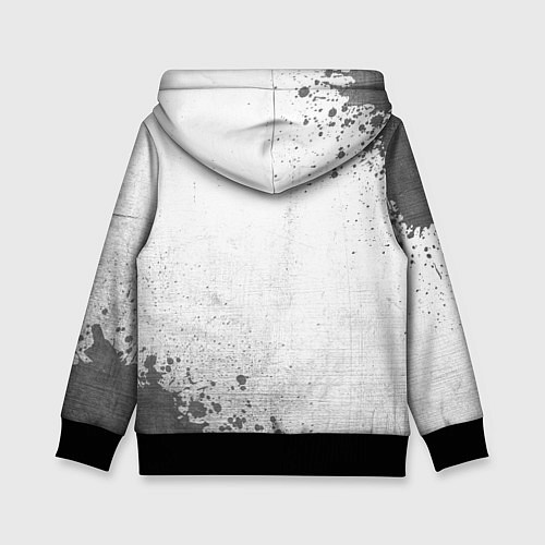 Детская толстовка Infiniti - white gradient вертикально / 3D-Черный – фото 2