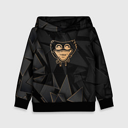 Толстовка-худи детская Poppy Playtime golden poly, цвет: 3D-черный