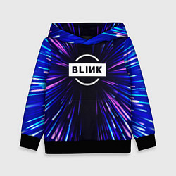 Толстовка-худи детская Blackpink neon energy, цвет: 3D-черный