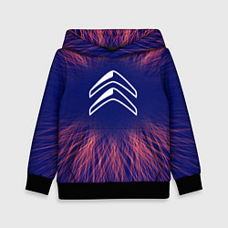 Толстовка-худи детская Citroen red energy, цвет: 3D-черный