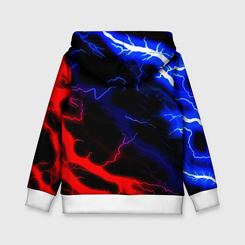 Детская толстовка Monster energy молнии неон / 3D-Белый – фото 2